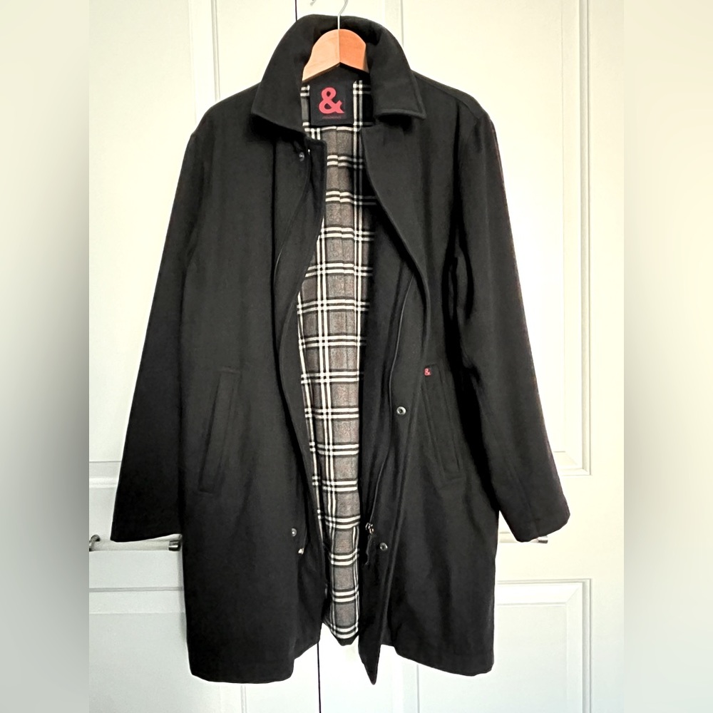 D&G Dolce & Gabbana vintage 90s wool coat size M